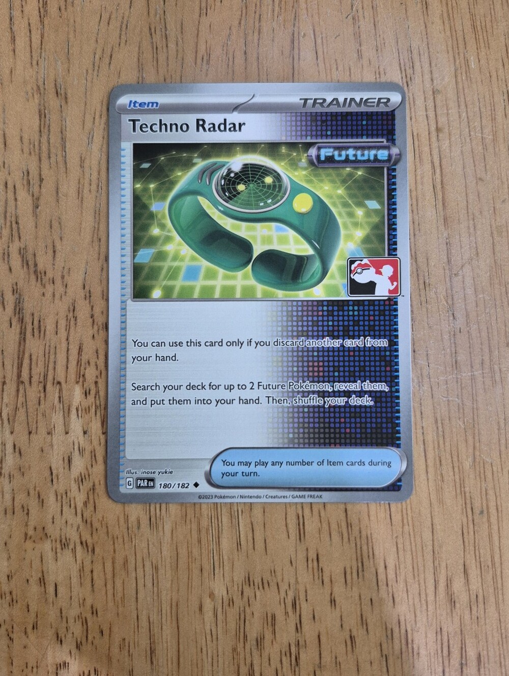 QTY 2 Pokemon Techno Radar Pokémon Trainer Item Card